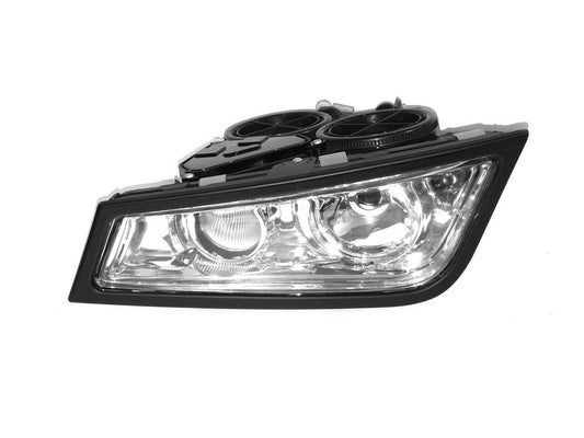 Fog Lamp L/H Left Hand  –  Twin Globe  –  Black Rim  –  FH / To Suit Volvo FM (08-13)