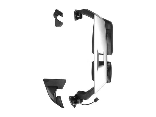 Mirror Assembly L/H Left Hand  –  Flat  –  With Curved Spotter  –  To Suit Volvo FH (20-On)