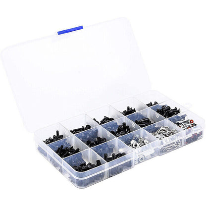 520Pcs/Set RC Screws Box Repair Tool Kit for HSP 1/10 RC Car DIY Accessories AU